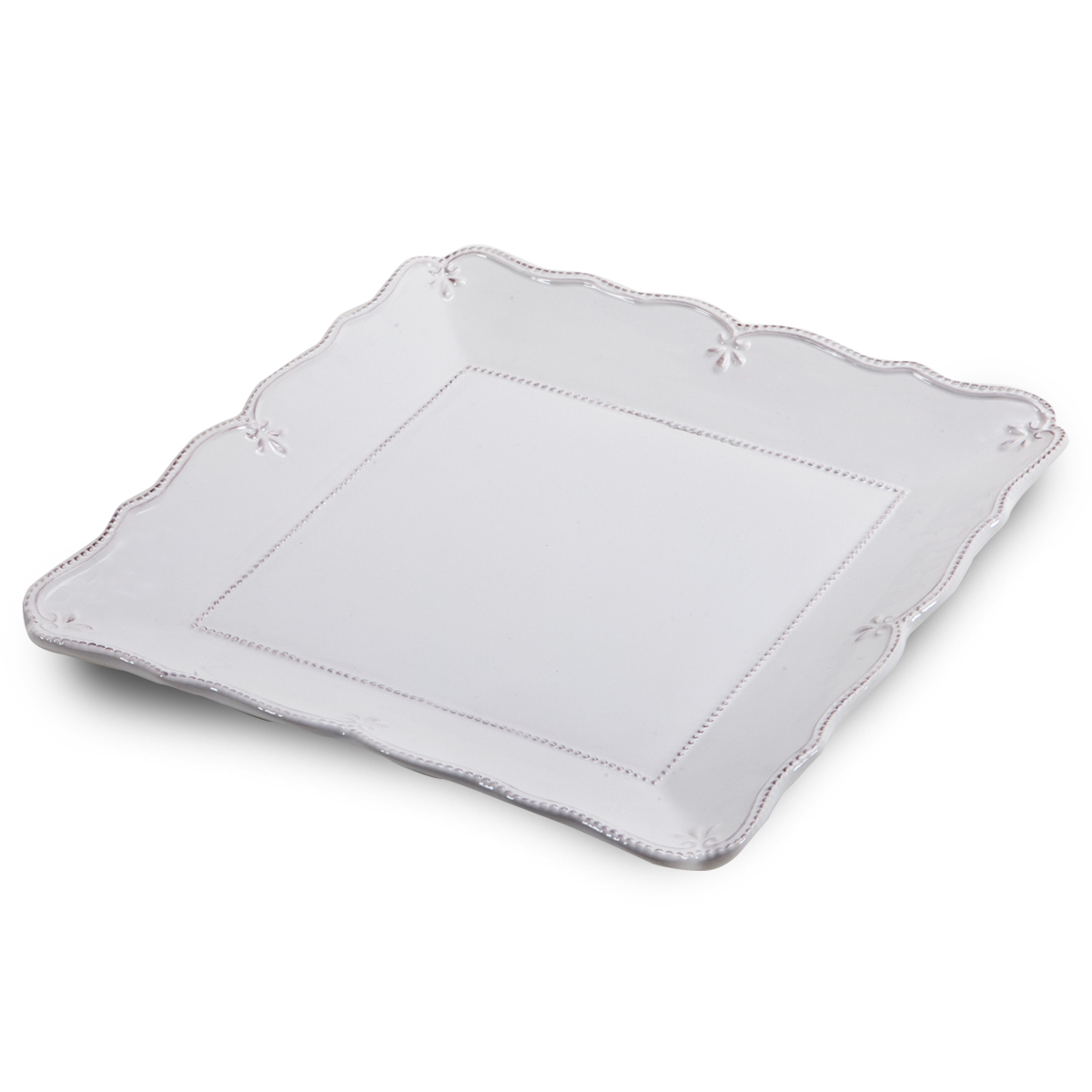 הדר - צלחת הגשה מהודרת, מרובעת מפורצלן. הצלחת מתאימה להגשת מצות. 
מידות: 29×29×3.30 ס